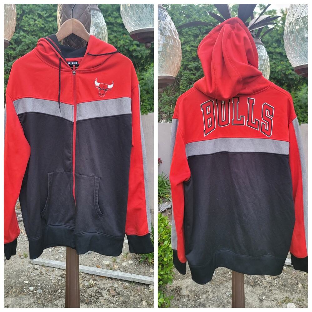 NBA UNK Chicago Bulls Full-Zip Hoodie